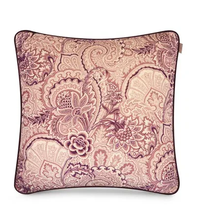 Etro Bloom Cushion In Red