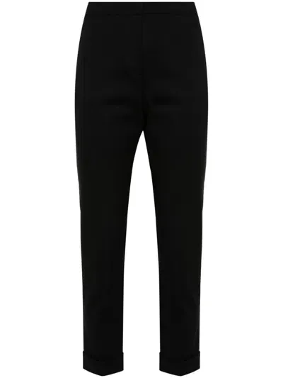 Etro Cropped Trousers In Black