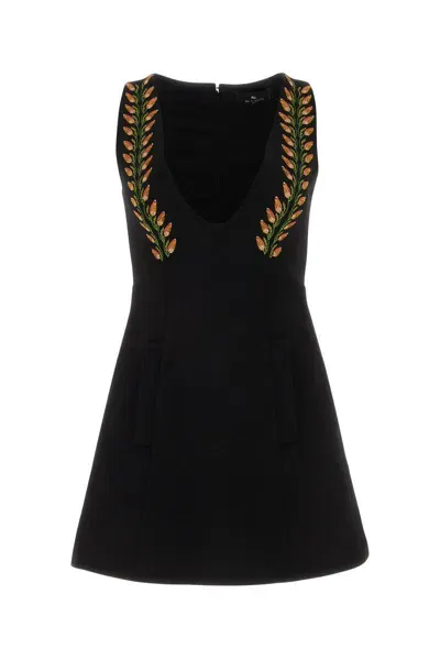 Etro Dresses In Black