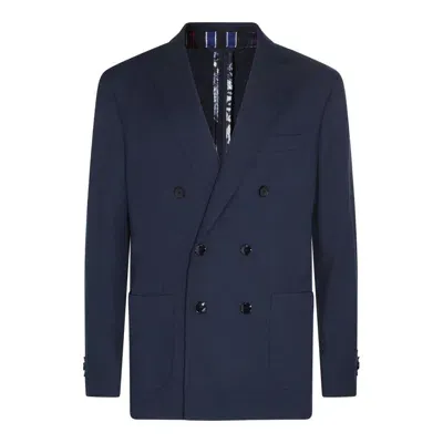 Etro Jackets In Blue