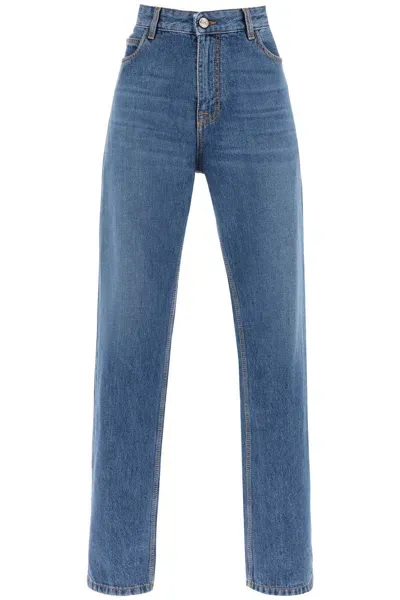 Etro Light Blue Cotton Jeans