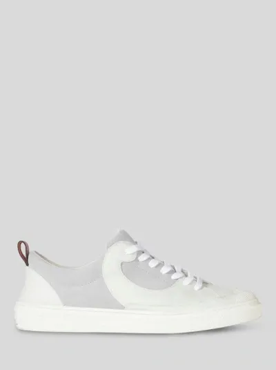 Etro Leather Sneakers In White