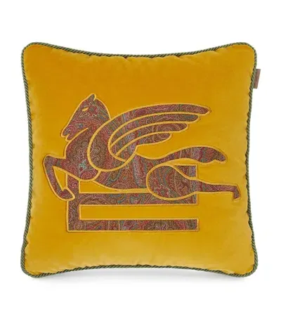 Etro New Somerset Cushion In Green