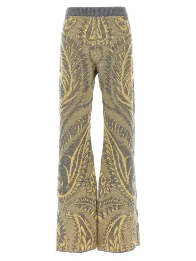 Etro 'paisley' Pants In Multicolor