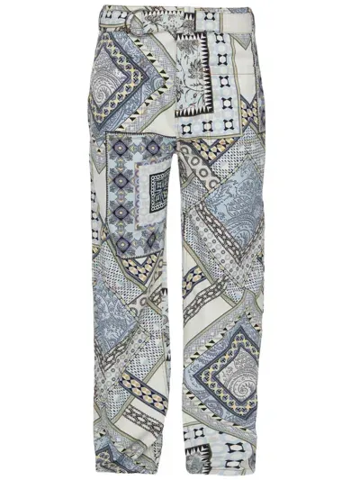 Etro Paisley Print Trousers In 250