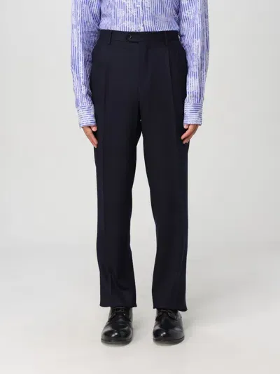 Etro Pants  Men Color Blue In Blau