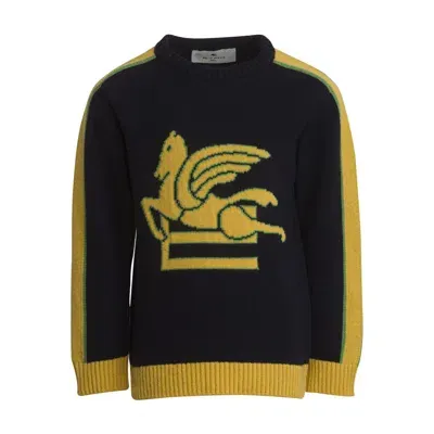 Etro Kids' Pegaso Jumper In Black