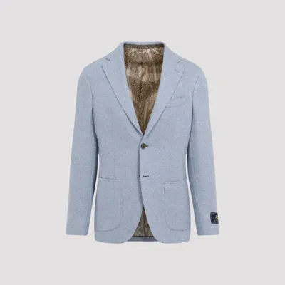 Etro Jacket Roma In Blue