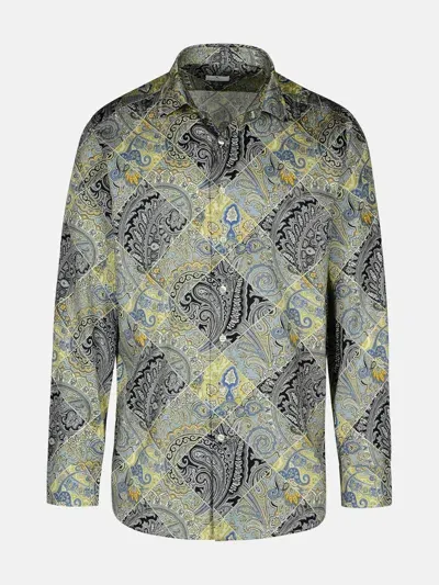 Etro 'roma' Multicolor Cotton Shirt