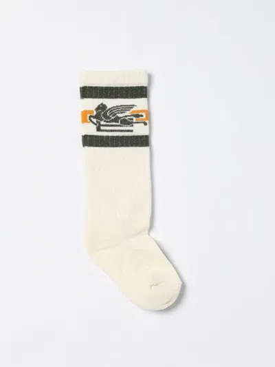 Etro Socks Baby  Kids Color Yellow Cream