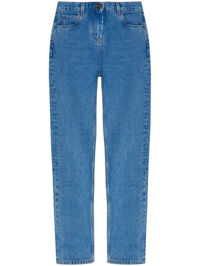 Etro High-rise Wide-leg Denim Jeans In Blue