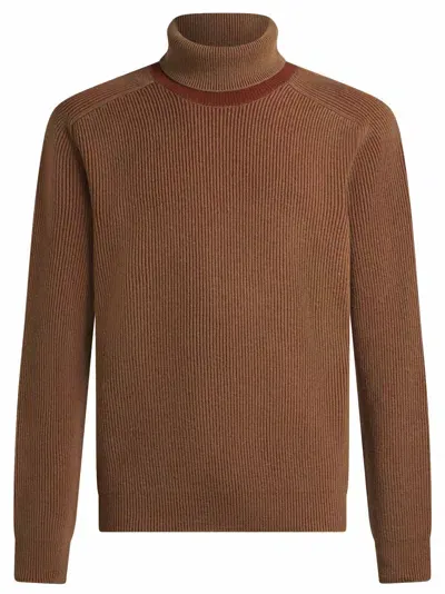 Etro Sweater In Brown