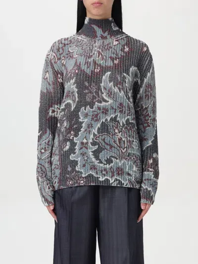 Etro Sweater  Woman Color Blue