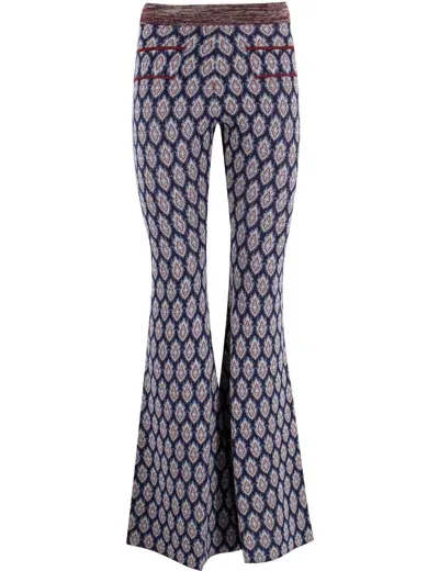 Etro Trousers In Printed