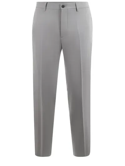 Etro Trousers In Grigio