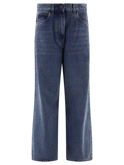 Etro Wide-leg Jeans In Light Blue