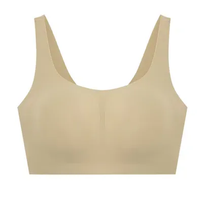 Evelyn & Bobbie Women's Neutrals Bobbie Scoop Bra In Sand In Brown