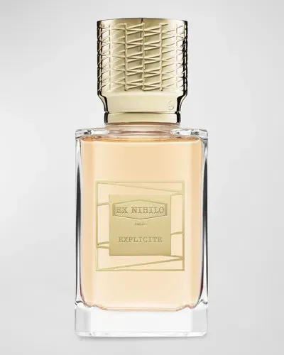 Ex Nihilo Explicite Eau De Parfum 1.7 Oz.