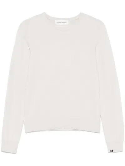 Extreme Cachmere Body Cashmere Crewneck Sweater In Neutral