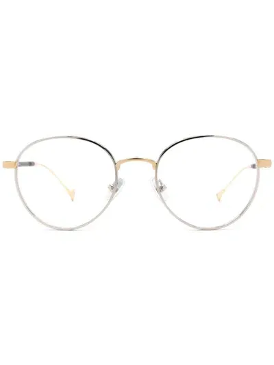 Eyepetizer Ector Optical Silver / Gold In White