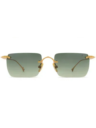 Eyepetizer Etherege Sunglasses In Green