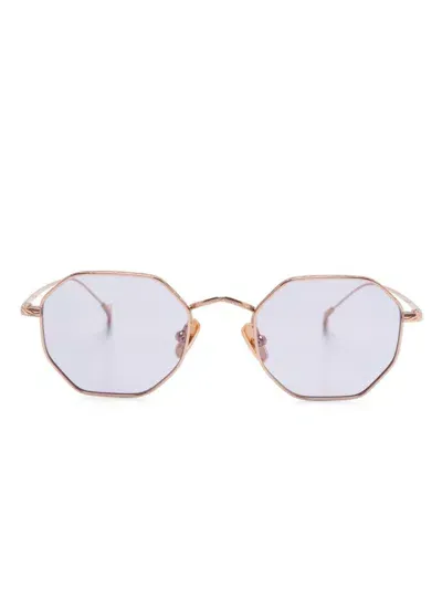 Eyepetizer Hort Sunglasses In Gold