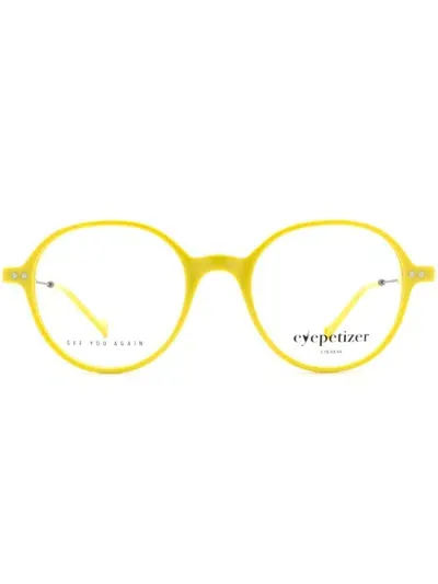 Eyepetizer Six Round-frame Glasses In Gelb