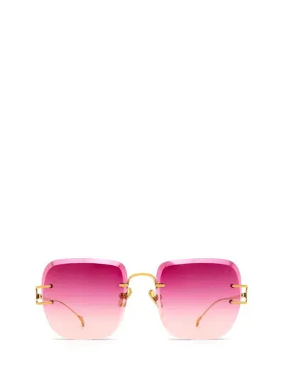 Eyepetizer Sunglasses In Gold