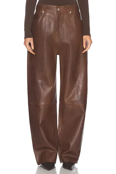 Ezr Baggy Pant In Brown