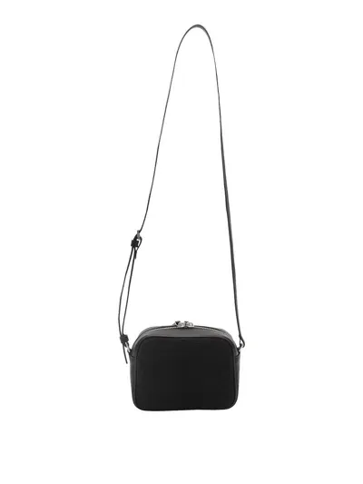 Fabiana Filippi Black Leather Camera Crossbody Bag