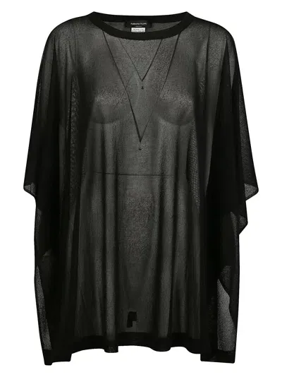 Fabiana Filippi Cape In Nero