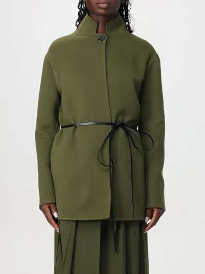 Fabiana Filippi Coat  Woman Color Green In 绿色