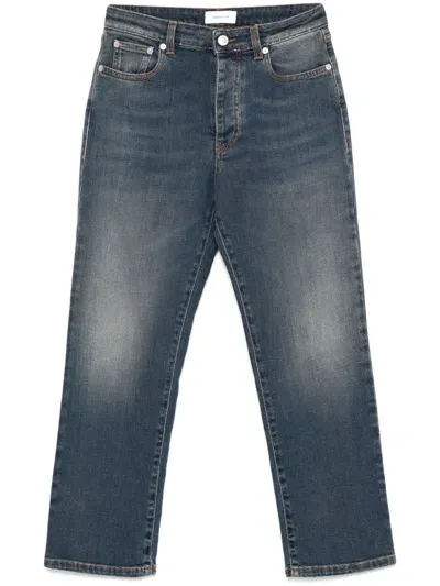 Fabiana Filippi Cropped Jeans In Blue