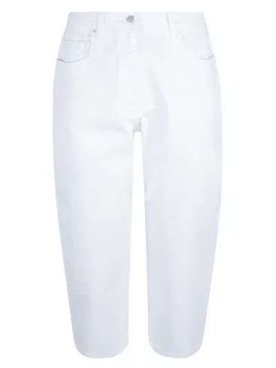 Fabiana Filippi Cropped Trousers In White