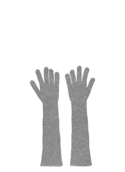 Fabiana Filippi Gloves Grey