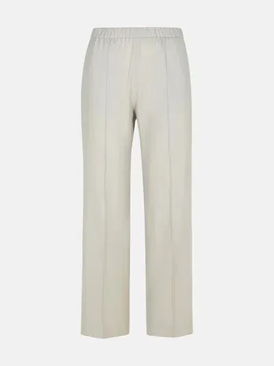 Fabiana Filippi Grey Virgin Wool Trousers