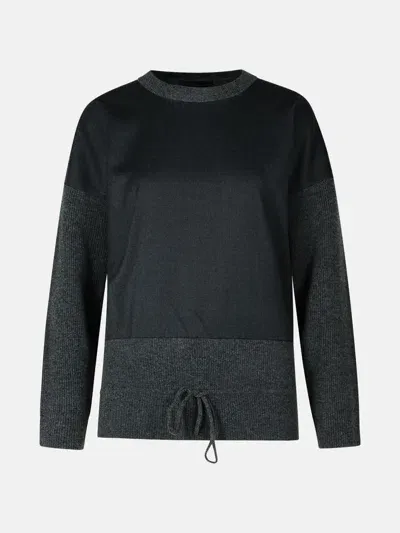 Fabiana Filippi Grey Wool Blend Sweater