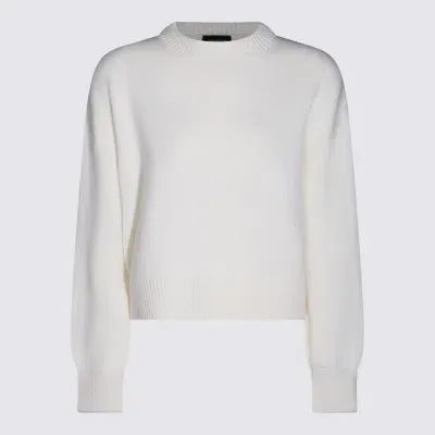 Fabiana Filippi White Wool Knitwear