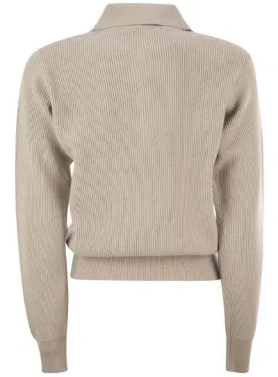 Fabiana Filippi Sweaters In Beige