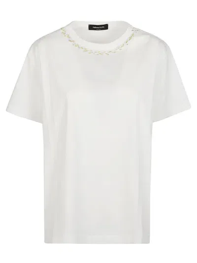 Fabiana Filippi T-shirt In Bianco