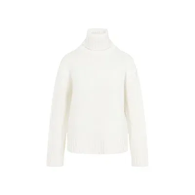 Fabiana Filippi Turtleneck Sweater In White