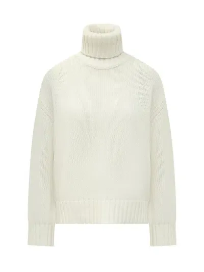 Fabiana Filippi Turtleneck Sweater In White