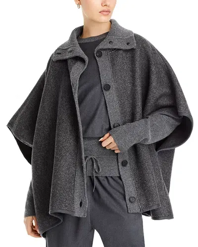 Fabiana Filippi Wool Blend Jacket In Dark Grey