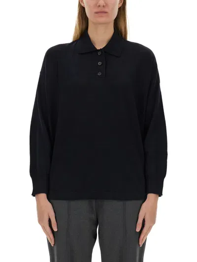 Fabiana Filippi Wool Polo. In Blue