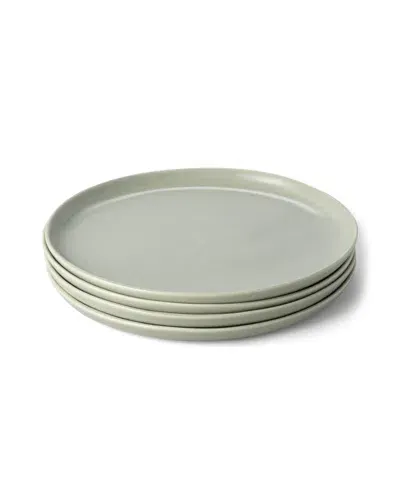 Fable Dessert Plates, Set Of 4 In Beachgrass Green