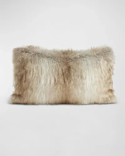 Fabulous Furs Limited Edition Pillow, 12" X 22" In Blonde Fox