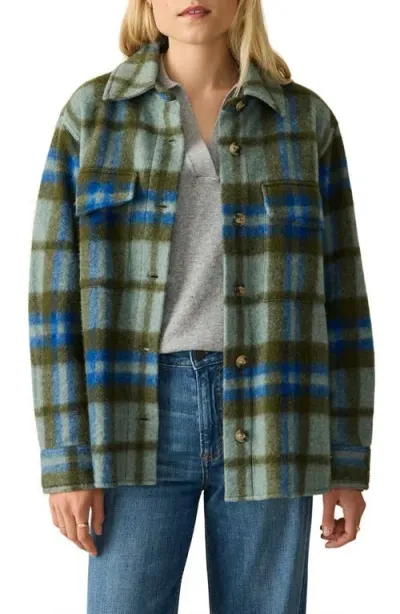 Faherty Cotswold Shirt Jacket In Oakland Plaid