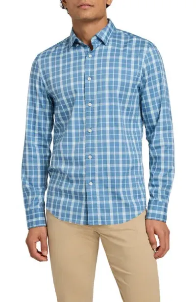 Faherty The Movement Button-up Shirt In York Harbo