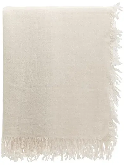 Faliero Sarti Lella Fringed Scarf In Neutrals