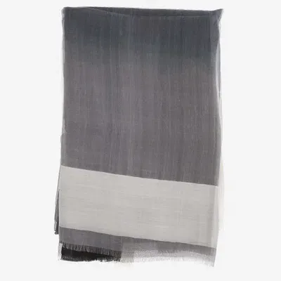 Faliero Sarti Silk Scarf In Gray